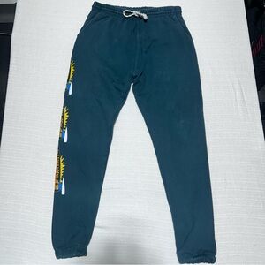 ICECREAM BBC Rocket Graphic Joggers Sweatpants - Teal - Men's Size Large